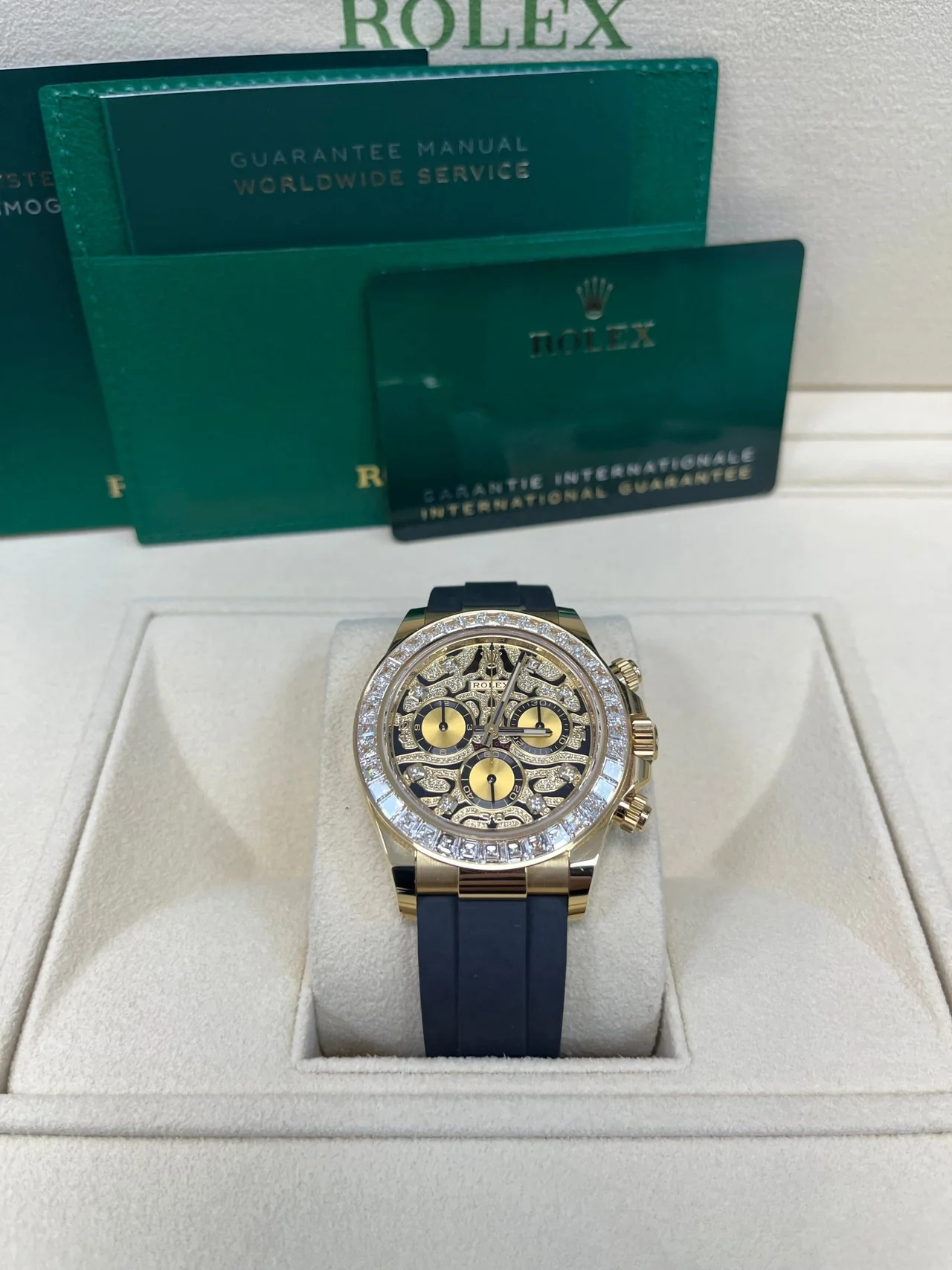 [Super Clone]Rolex Daytona Yellow Gold 