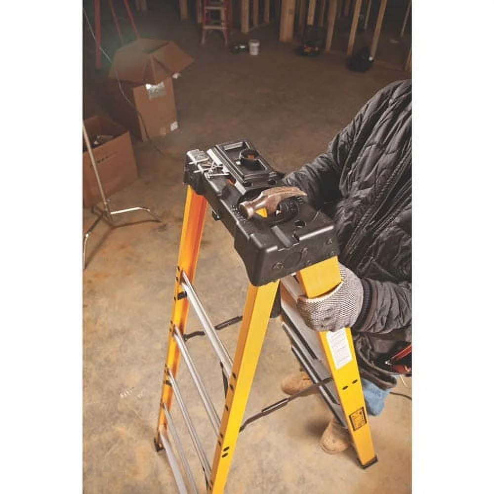 Dewalt 4 - Foot Fiberglass Step Ladder, Type Ia, 300 - Pound Load Capacity, Dxl3010 - 04