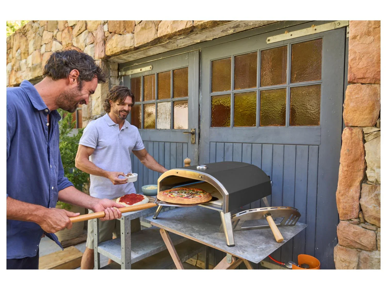 GRILLMEISTER Four  pizza  gaz XL