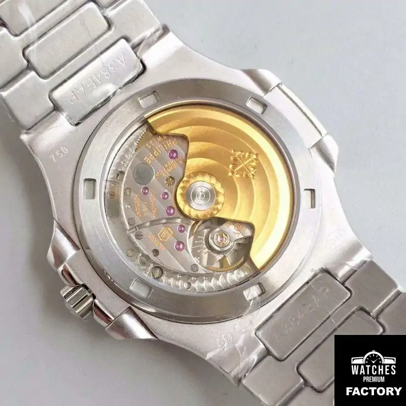 Patek Philippe Nautilus Jumbo 5719 / 1G-001 Diamonds Dial