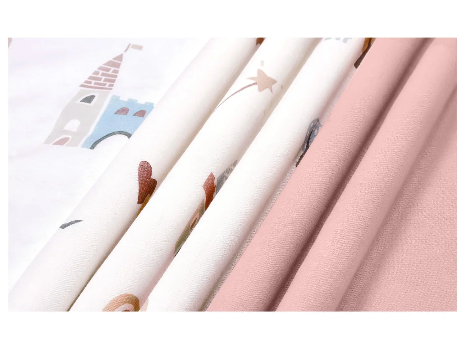 LIVARNO Parure de lit bb rversible, 3 pices