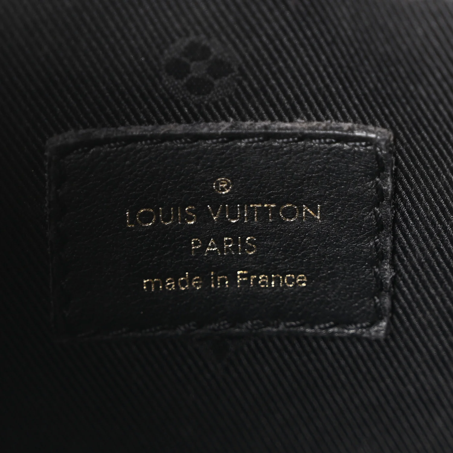 Calfskin Bubblegram Over The Moon Black