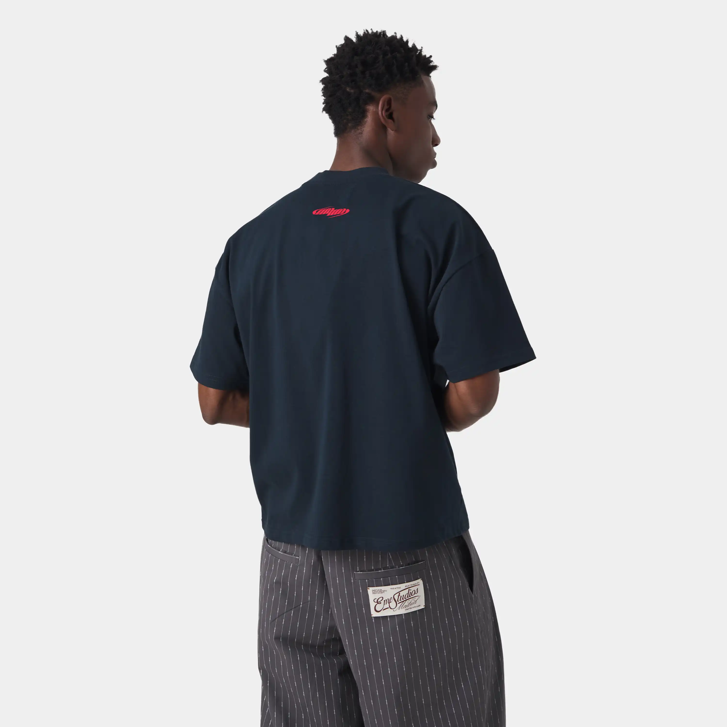 Tracer Navy Oversized Tee