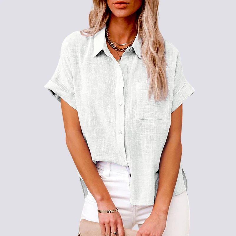 Nicole - Blouse à manches courtes avec poche