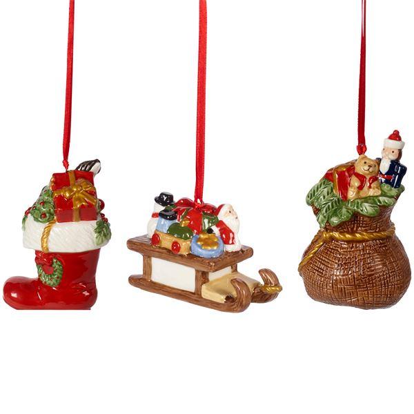 Nostalgic Ornaments juletrepynt 3 stk