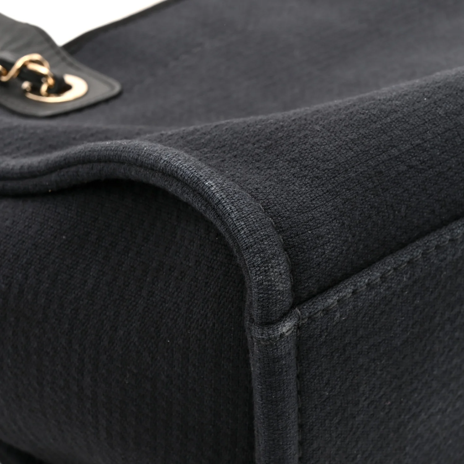 Mixed Fibers Small Deauville Tote Black