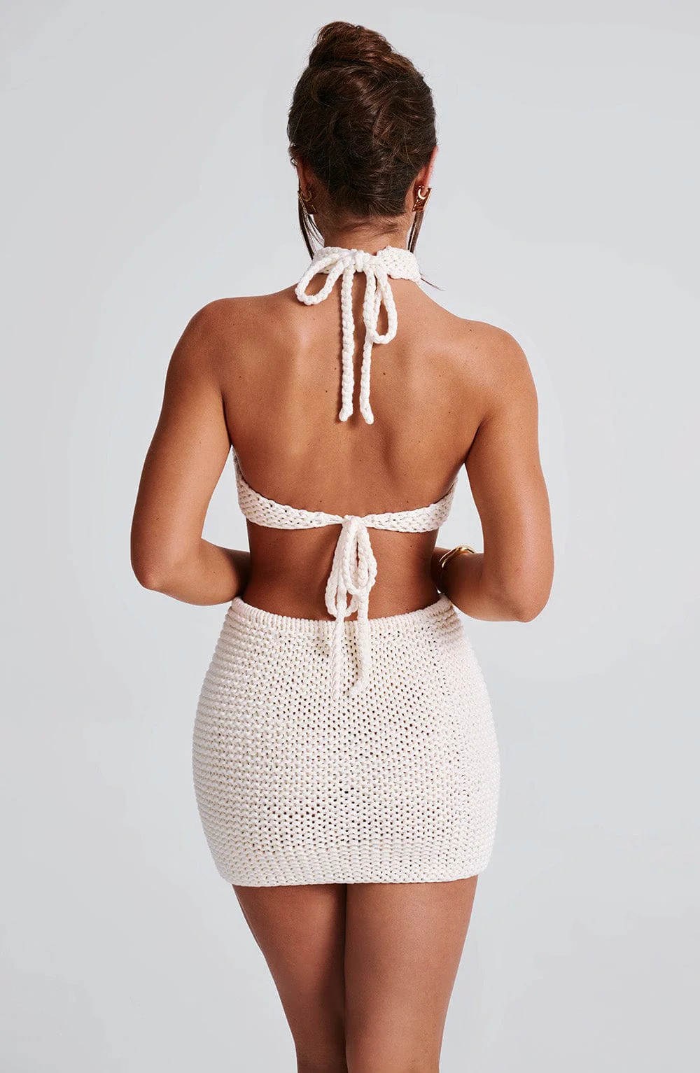 Margot Halter Top - Ivory