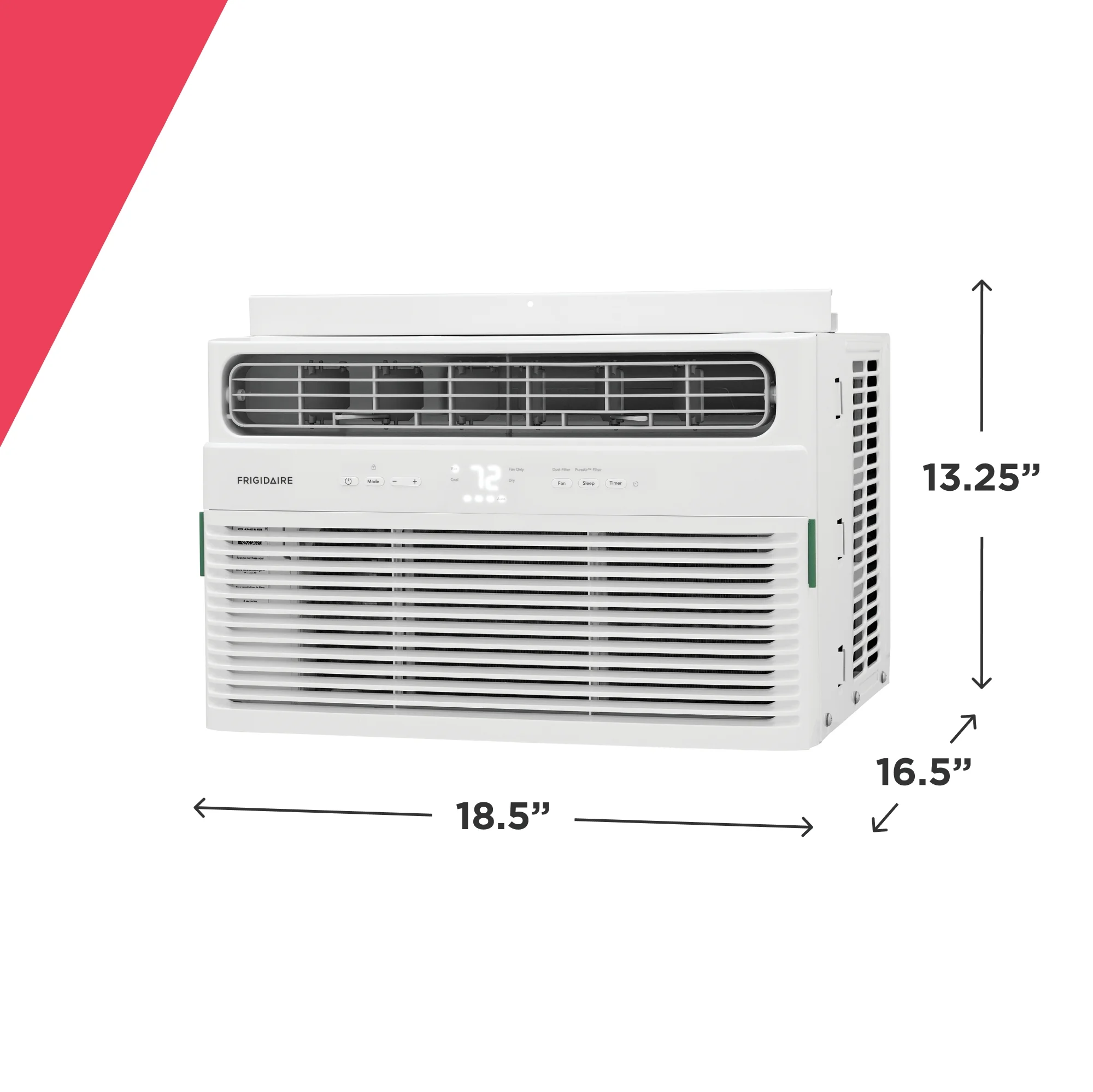 6,000 BTU Window Room Air Conditioner with Remote Control(6,000 BTU) - Image 8