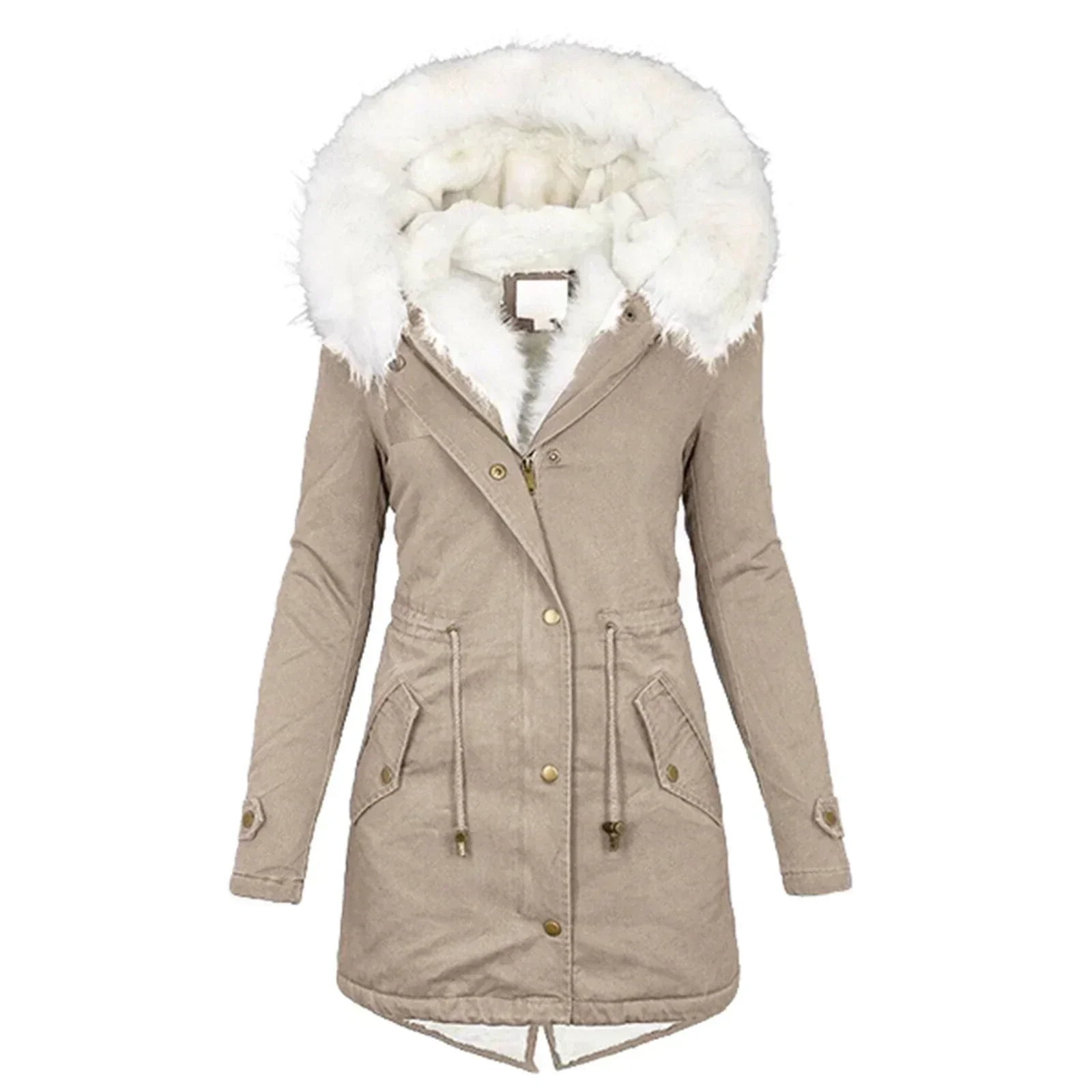 Giulia d’Hiver | Manteau chaud à capuche élégante