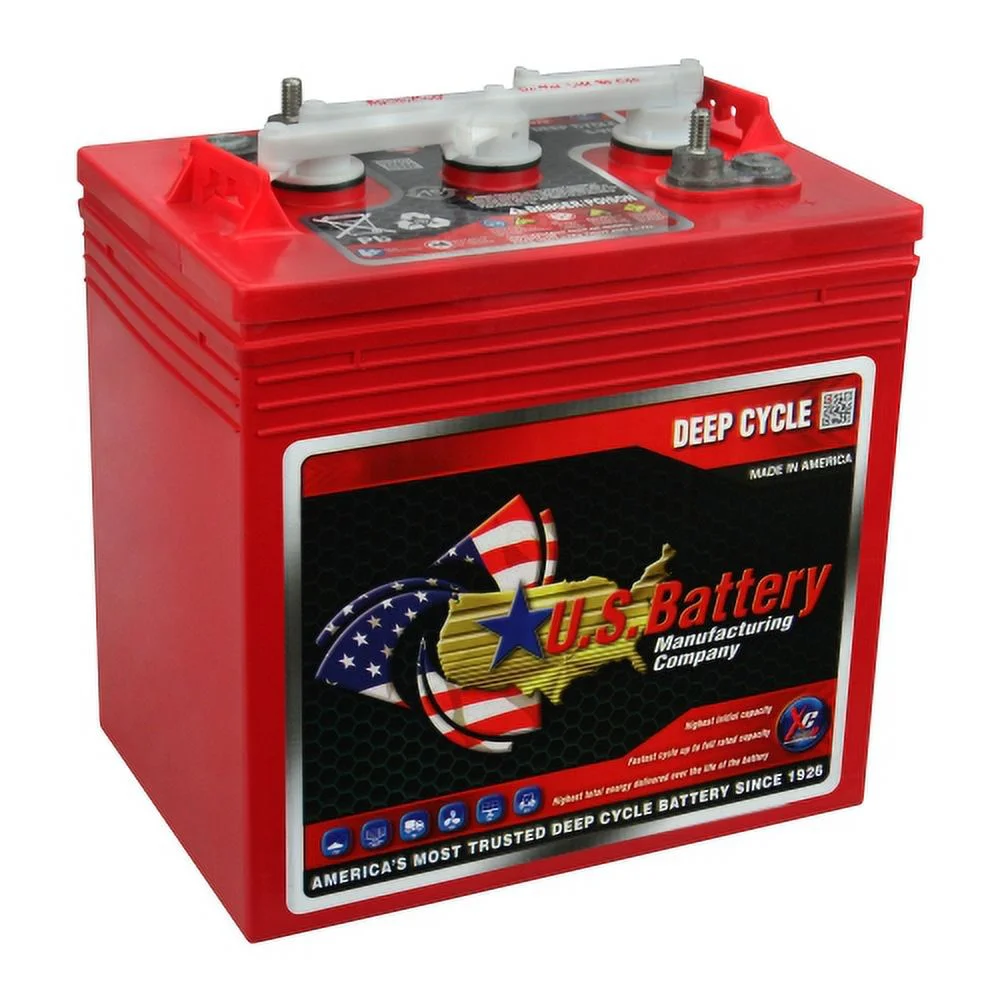 US2200XC Replaces T - 105 6V Volt Deep Cycle Golf Cart, Solar, Marine, RV and Industrial Use Batteries - 6 Pack