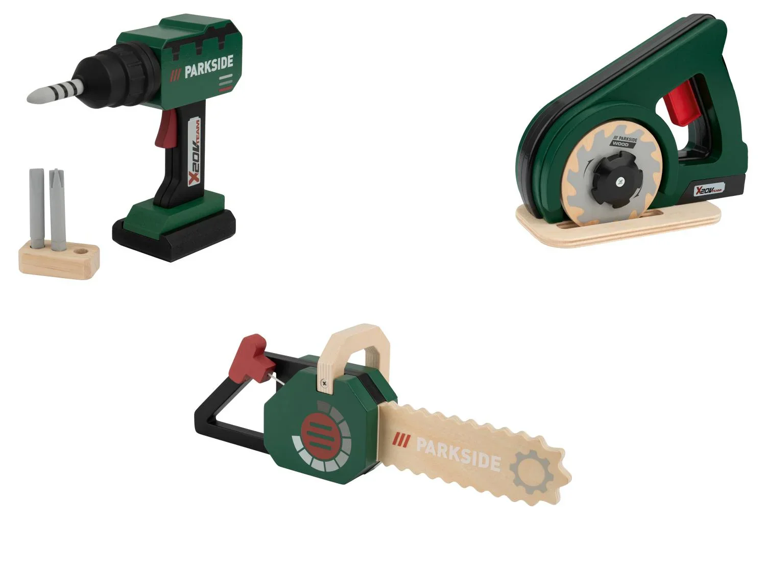 lupilu Outil en bois Parkside pour enfant