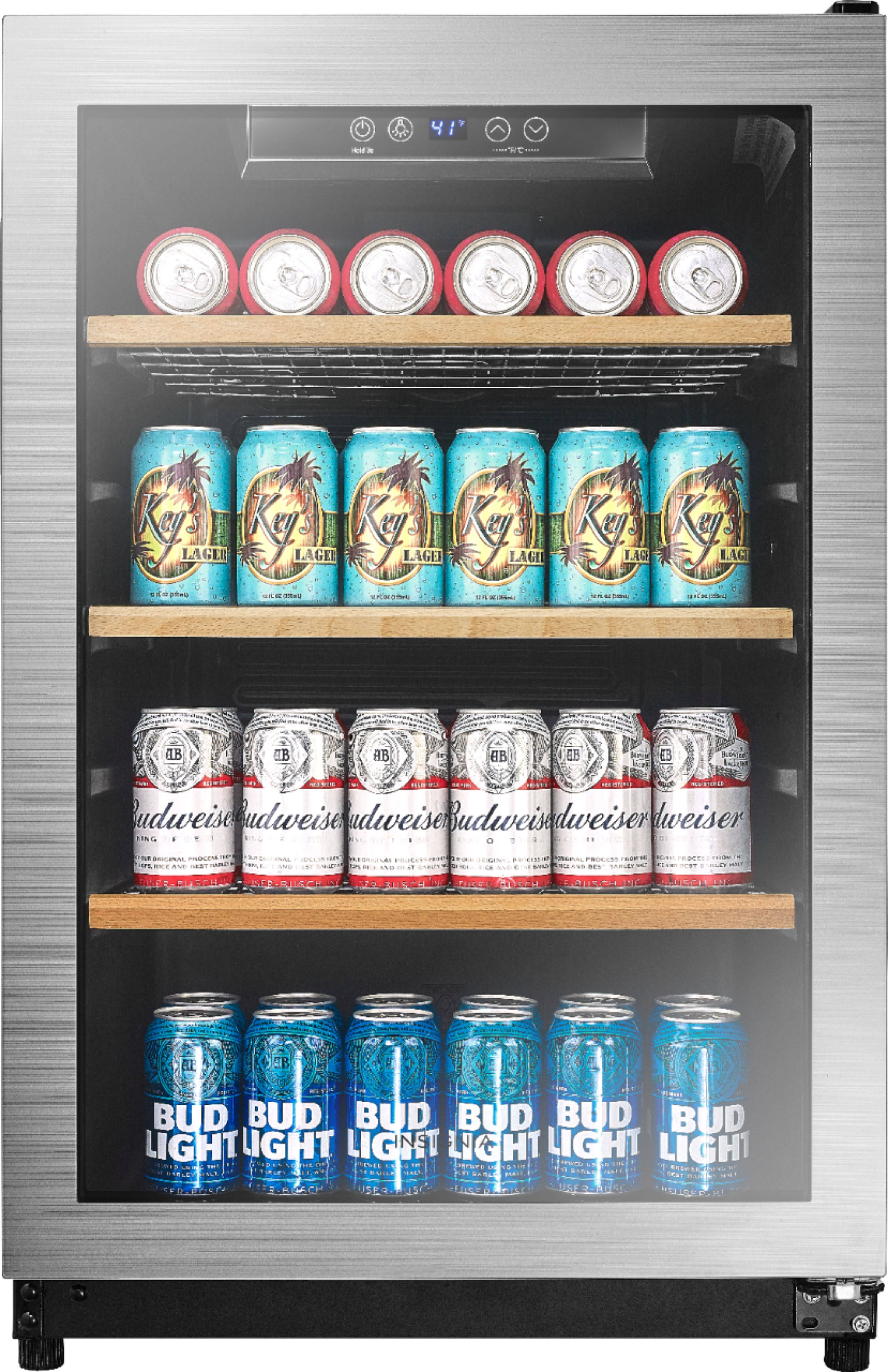 Insignia - 130-Can Beverage Cooler