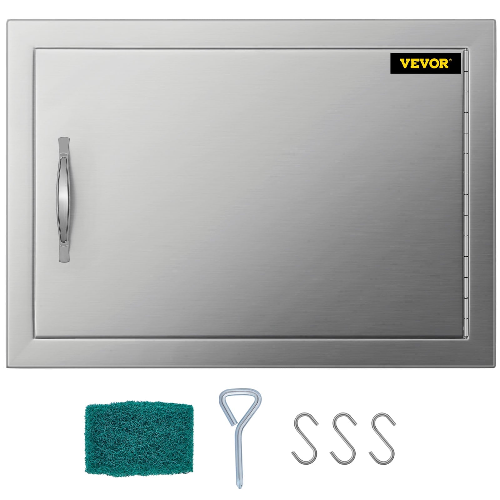 Access Door 20W x 14H inch BBQ Door Stainless Steel. Outdoor Kitchen Doors