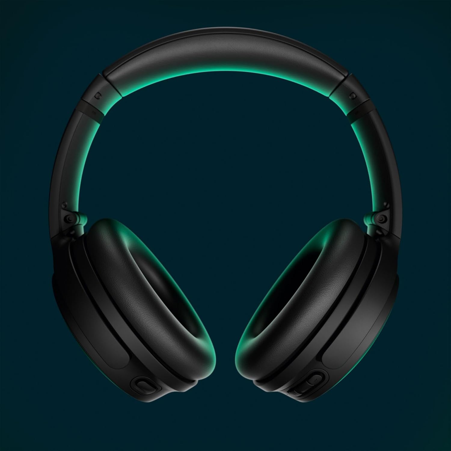 Bose QuietComfort Headphones - Wireless Bluetooth Headphones  Active Over Ear Noise Cancelling and Mic  USB-C Charging  Deep Bass  Up to 24 Hours of Playtime  Black