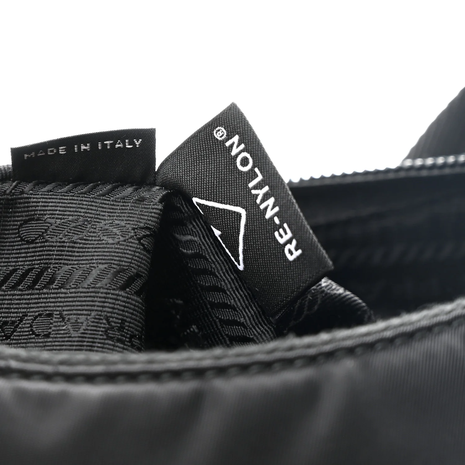 Tessuto Nylon Mini Re-Edition 2000 Bag Black