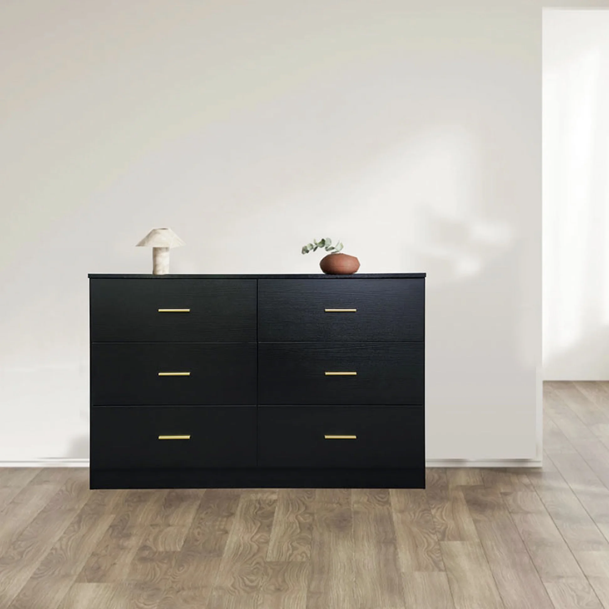 Dark Blue Dining Room Storage Cabinet With Shelves Coffee Bar Drawers For Kitchen Antique Drawers, Shelves, And Cabinets(Antique Blue) - Image 10