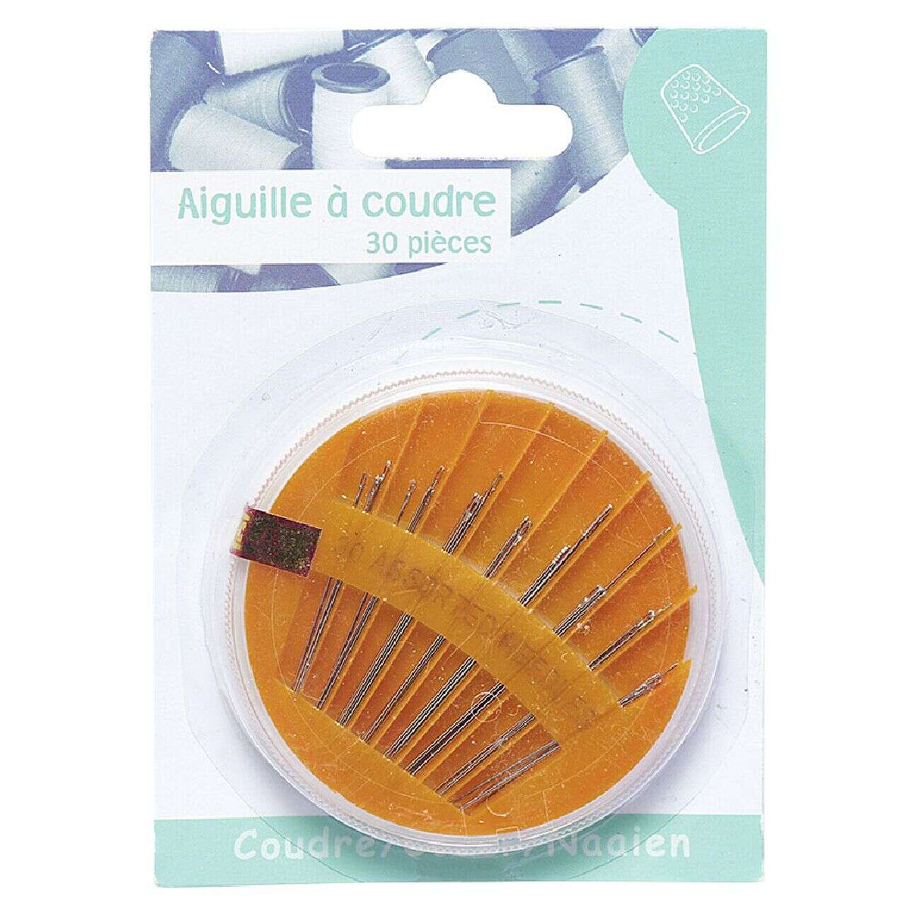 Aiguilles à coudre x30