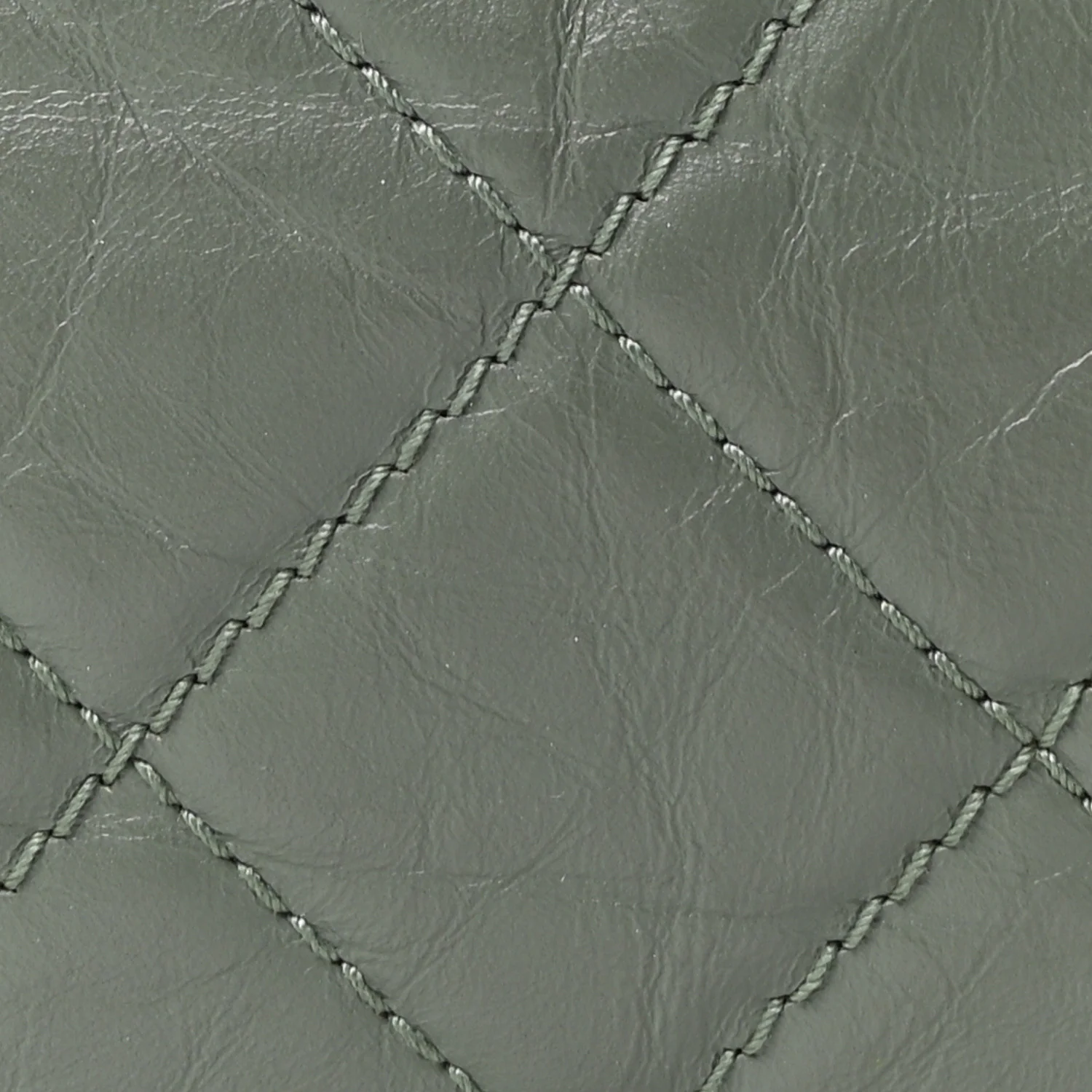 Aged Calfskin Quilted Small Gabrielle Backpack Green
