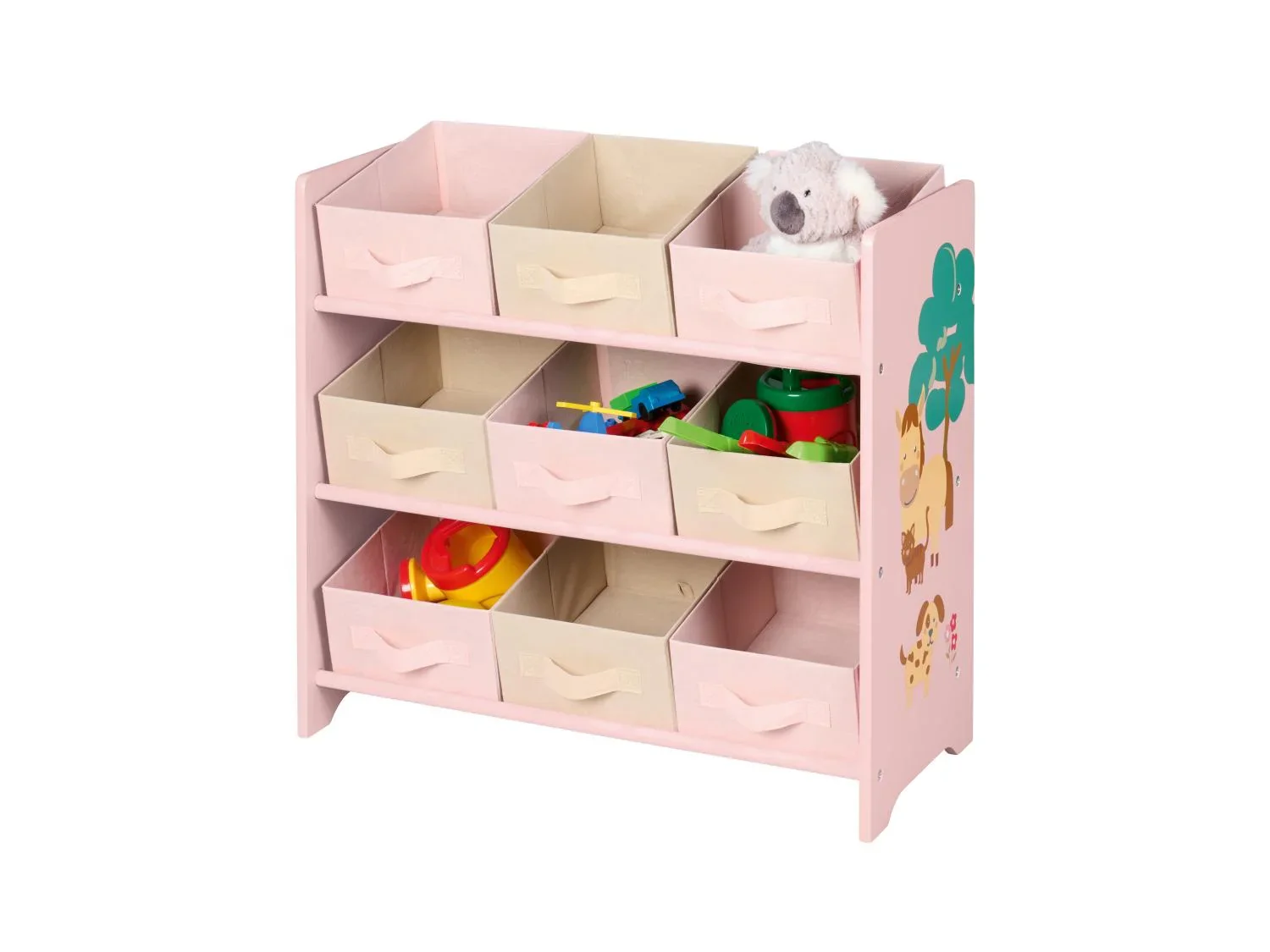 LIVARNO Meuble de rangement, 65 x 62 x 30 cm
