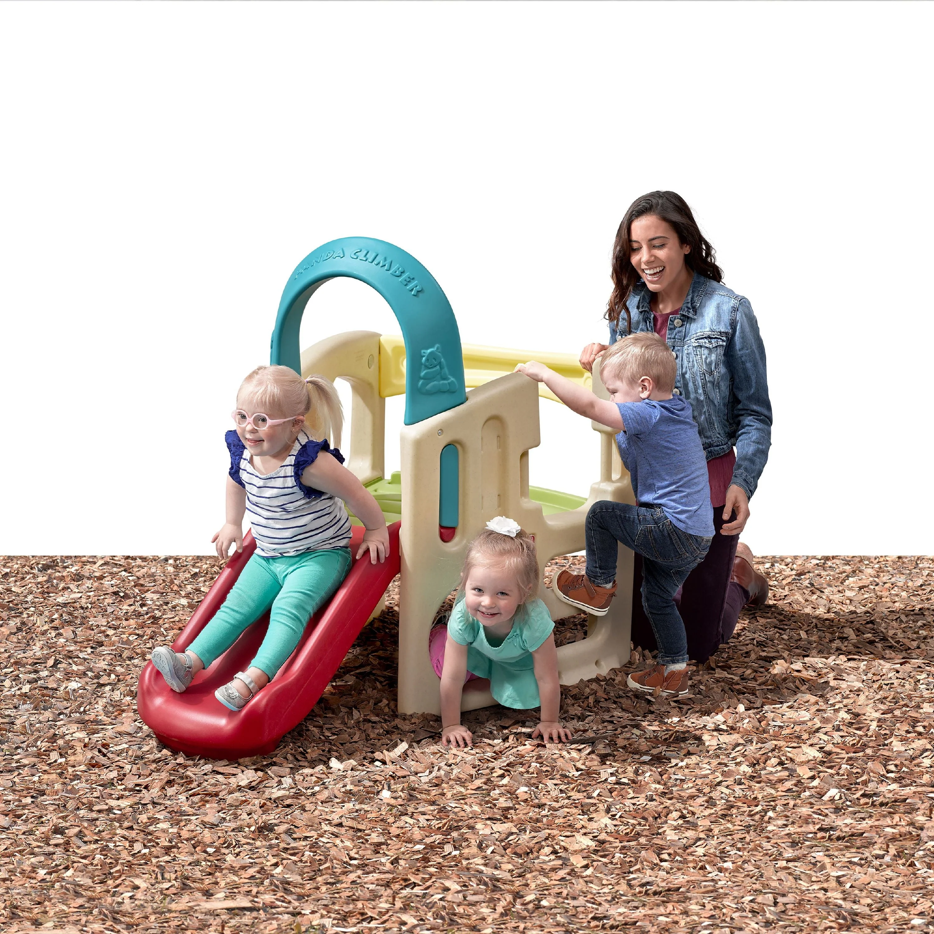 Step2 Panda Climber Outdoor Playset with Slide Toddler Image 5