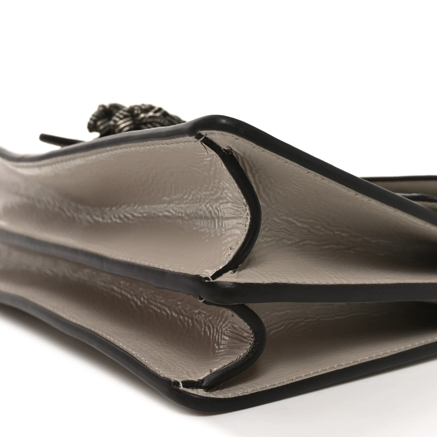 Crinkled Patent Small Dionysus Shoulder Bag Sphinx