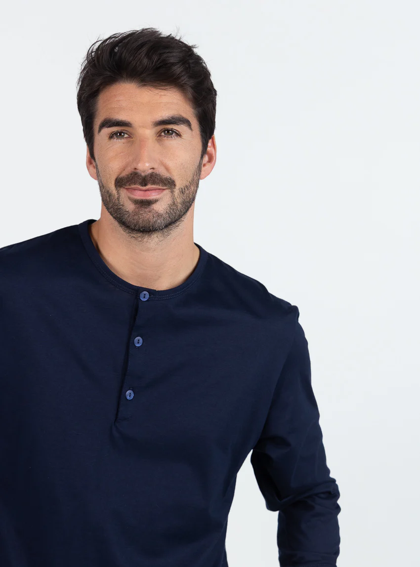 Pyjama homme en coton à carreaux verts