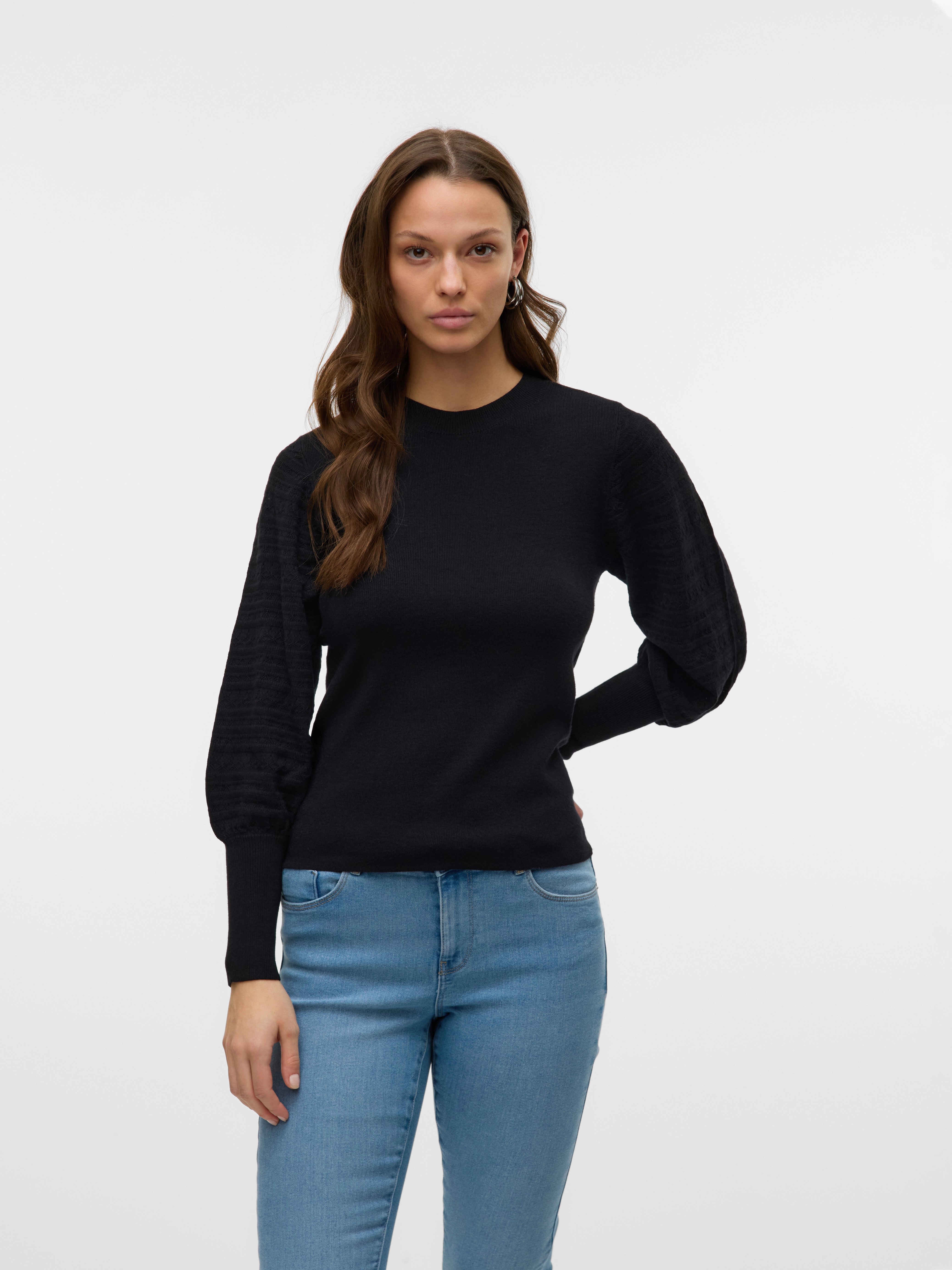 VERO MODA® VMHOLLYPOINTELLE Knitted pullover