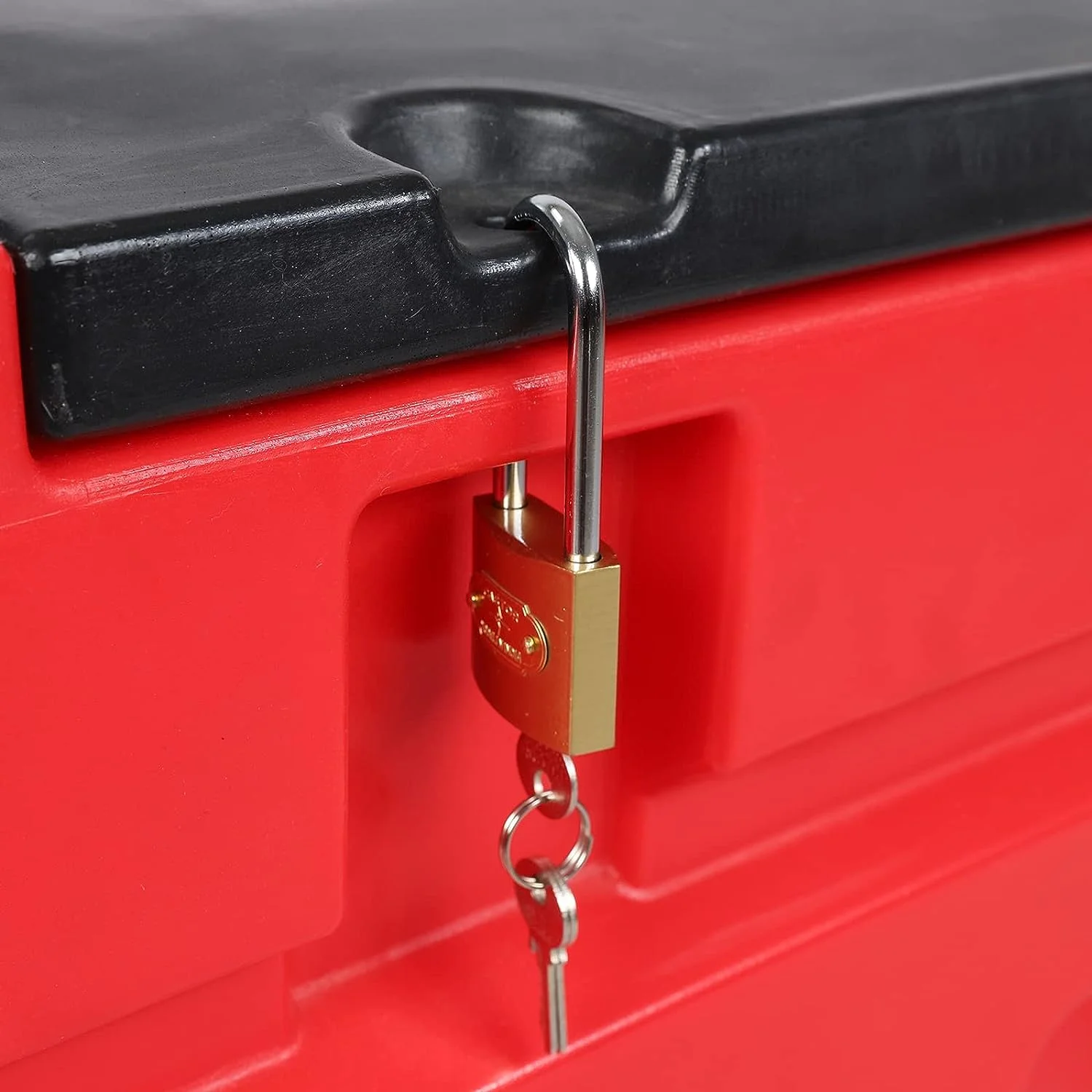 Portable 48 Gallon Fuel Tanks with 12V DC Gasoline Fuel Transfer Pump 15 GPM - Image 5