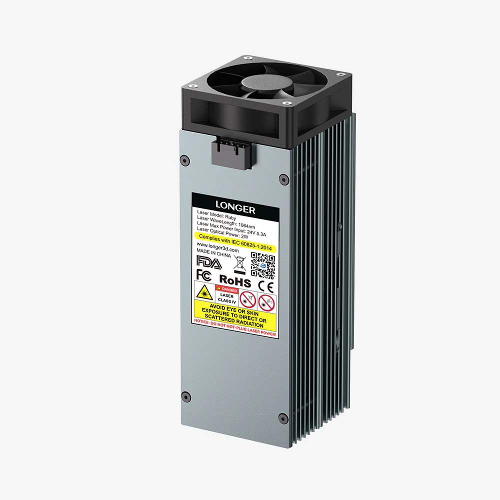 Module laser infrarouge pulsé rubis LONGER pour la série Laser B1 / RAY5