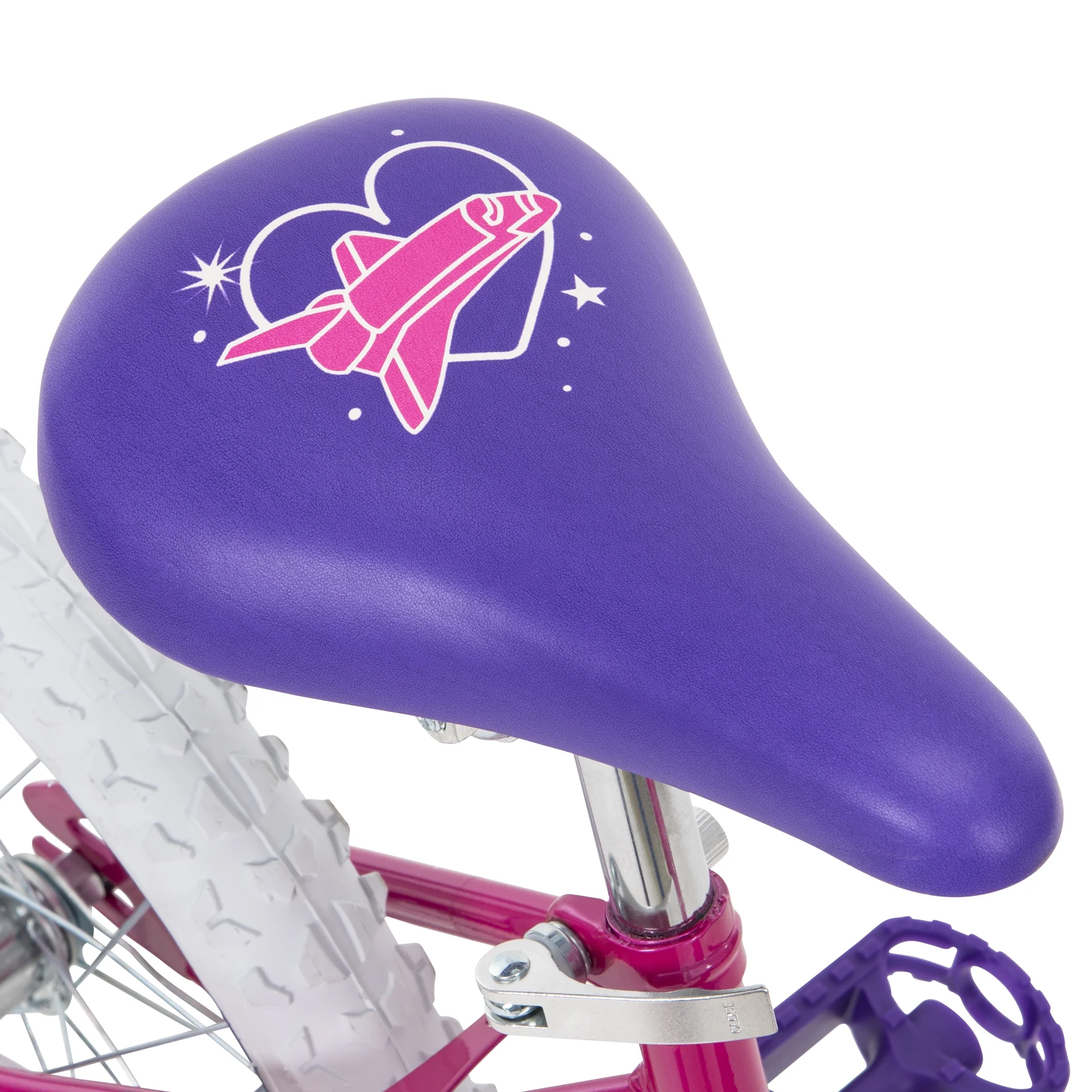 20 in Sea Star Girls Sidewalk Bicycle for Kids, Pink Image 2