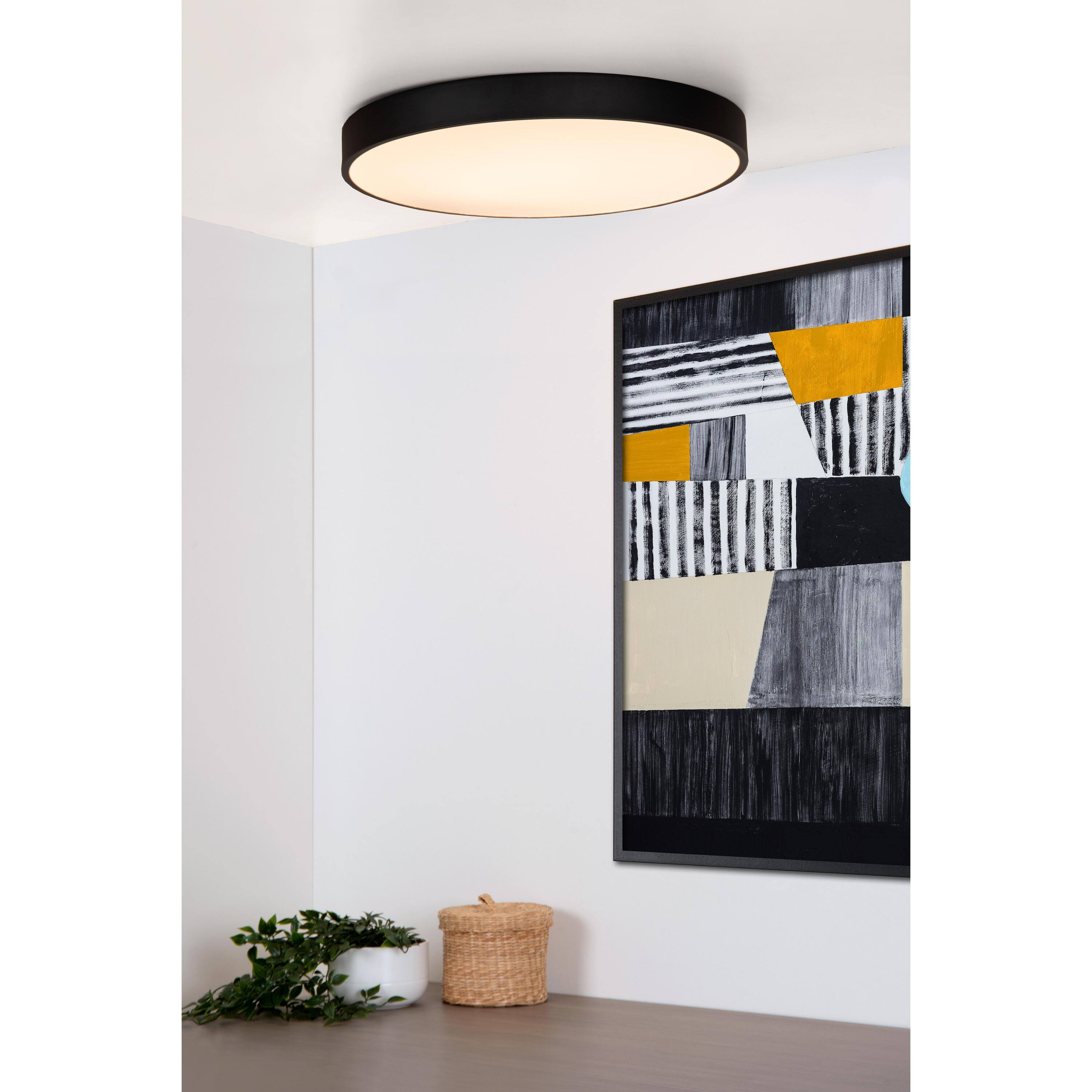 Unar plafondlamp LED Ø50 mat goud