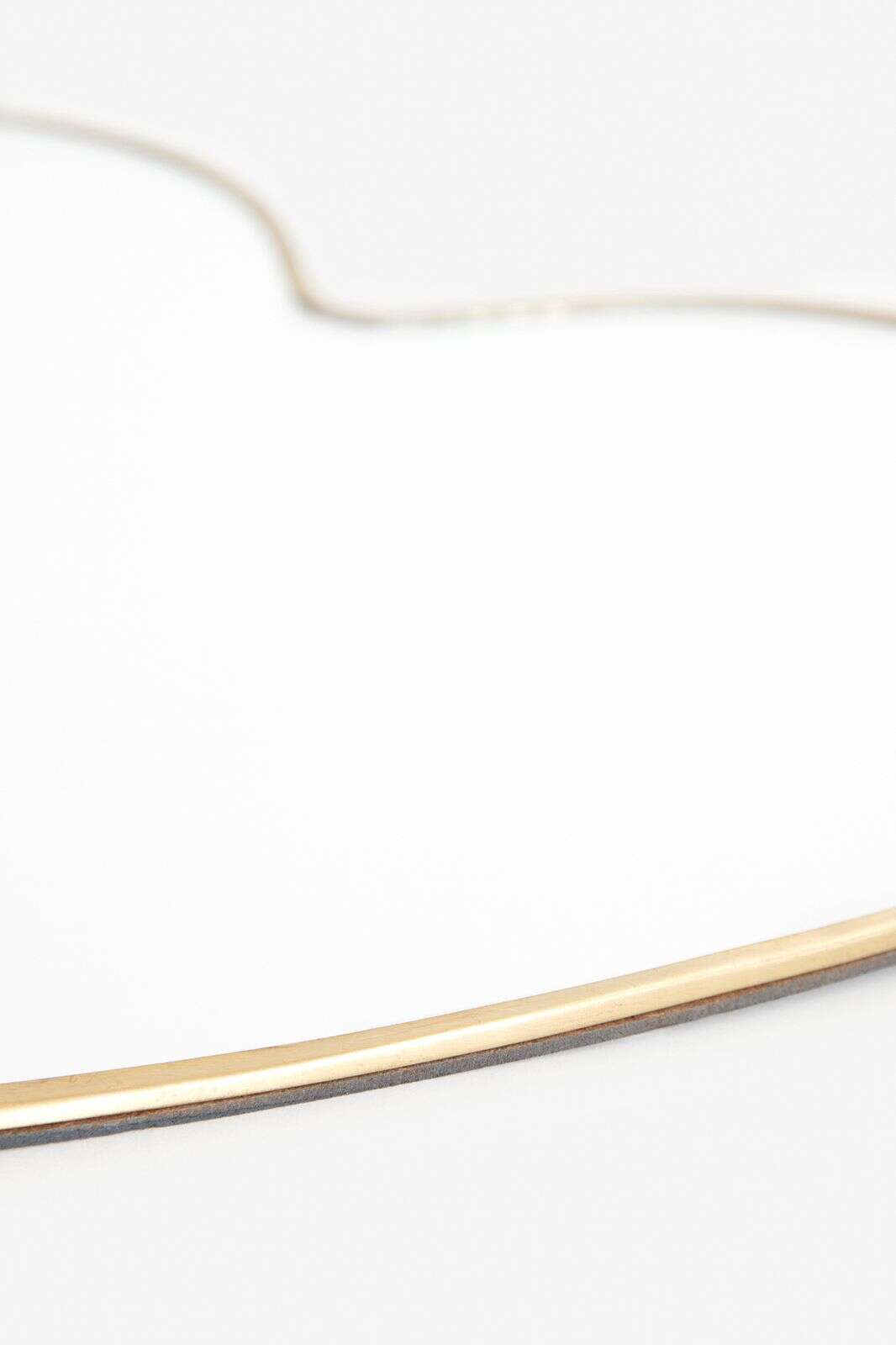 Grote gouden hartjes spiegel