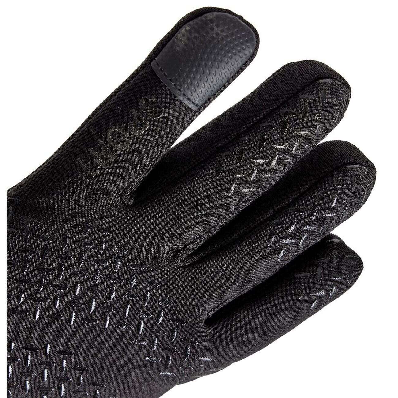 Gant tactile adulte 2 doigts noir