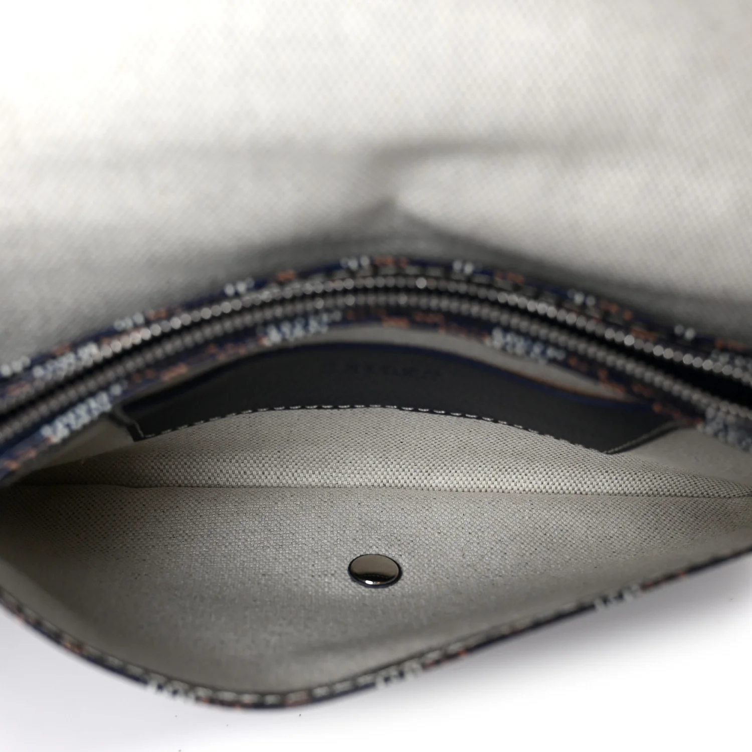 Goyardine Plumet Wallet Clutch Navy