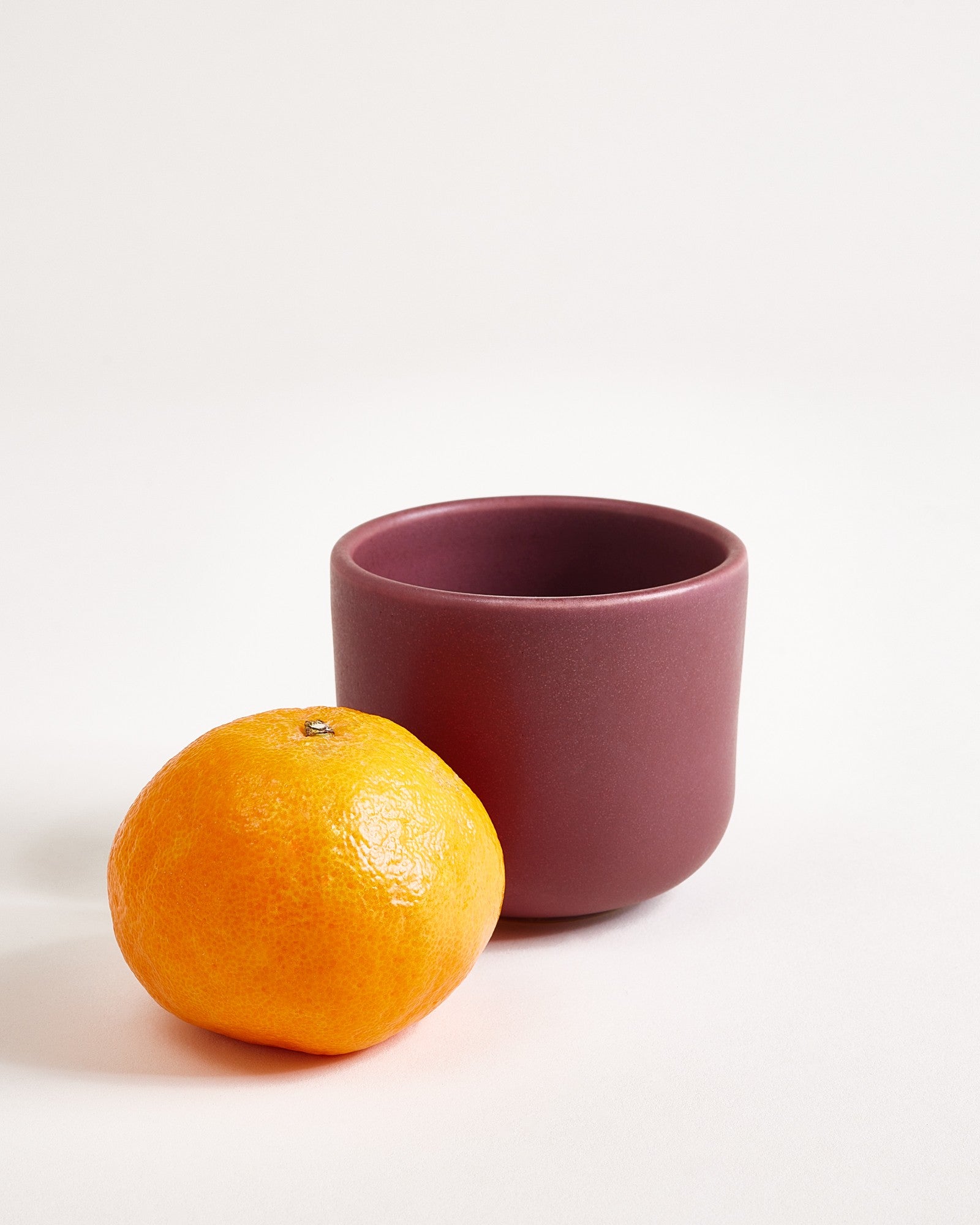 SERENO - SMALL CUP BURGUNDY SET OF 6