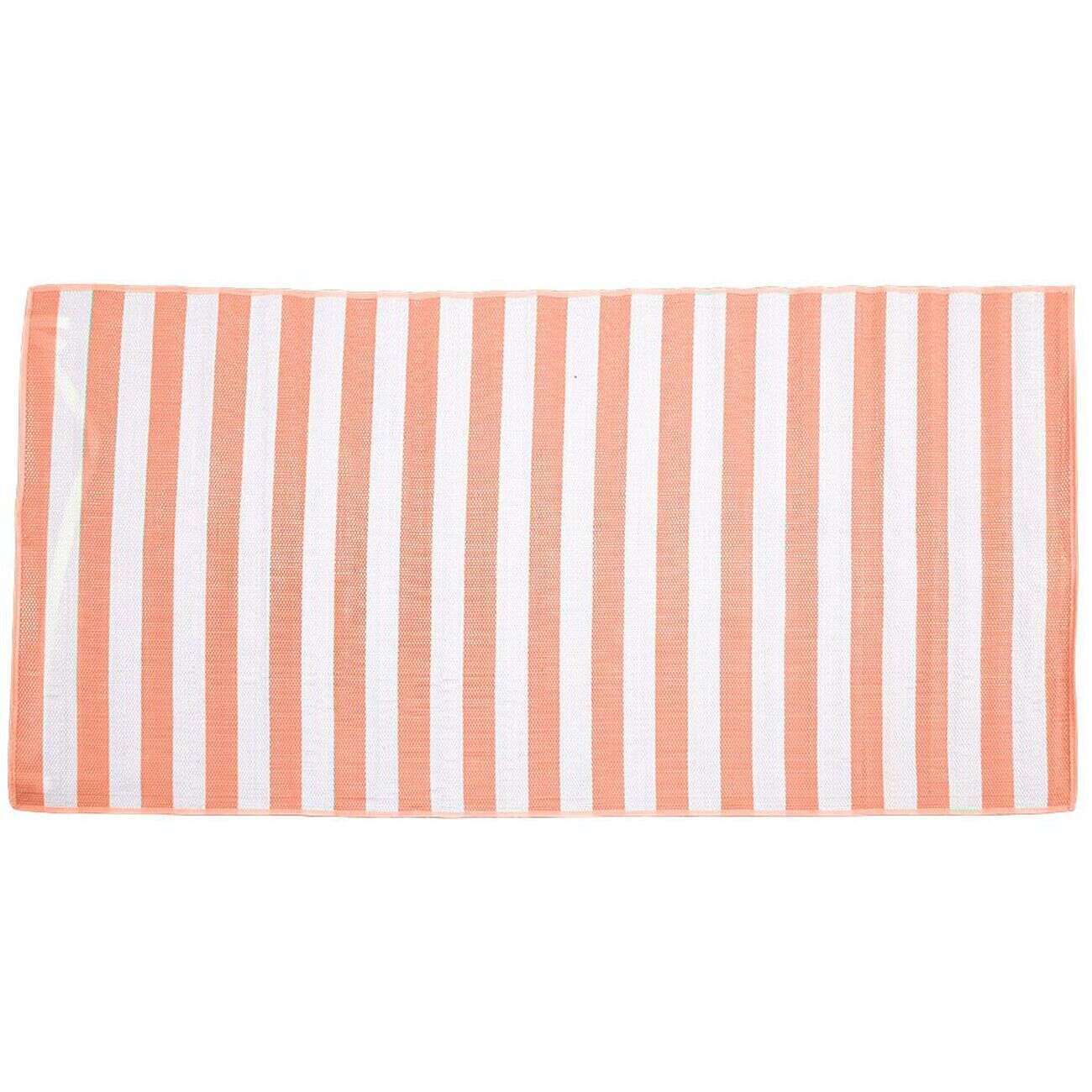 Natte de plage 1 personne Funky motif rayure 180x90cm