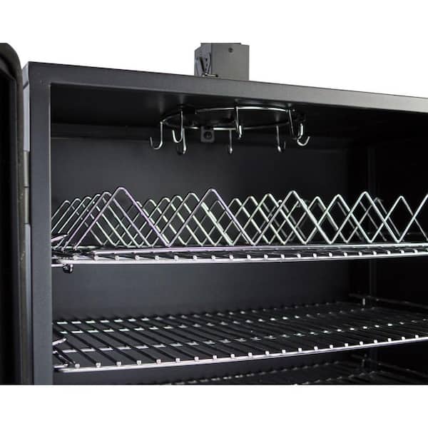 Vertical Wide Body Offset Charcoal Smoker - Image 10