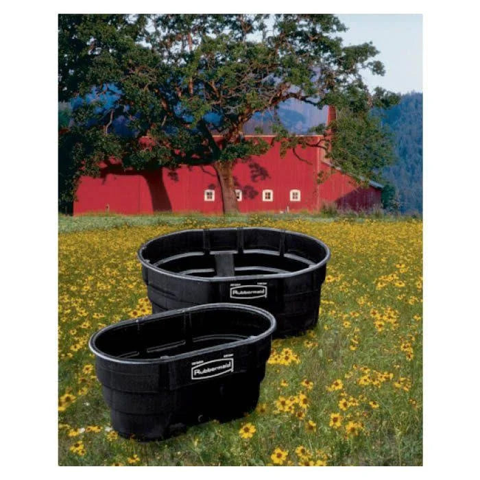 Réservoir Rubbermaid FG424500BLA (2025), capacité de 150 gallons, plastique, noir