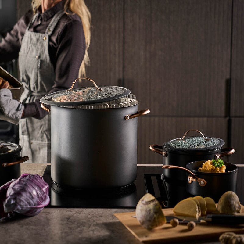 Black Copper gryte 0,8L svart/kobber