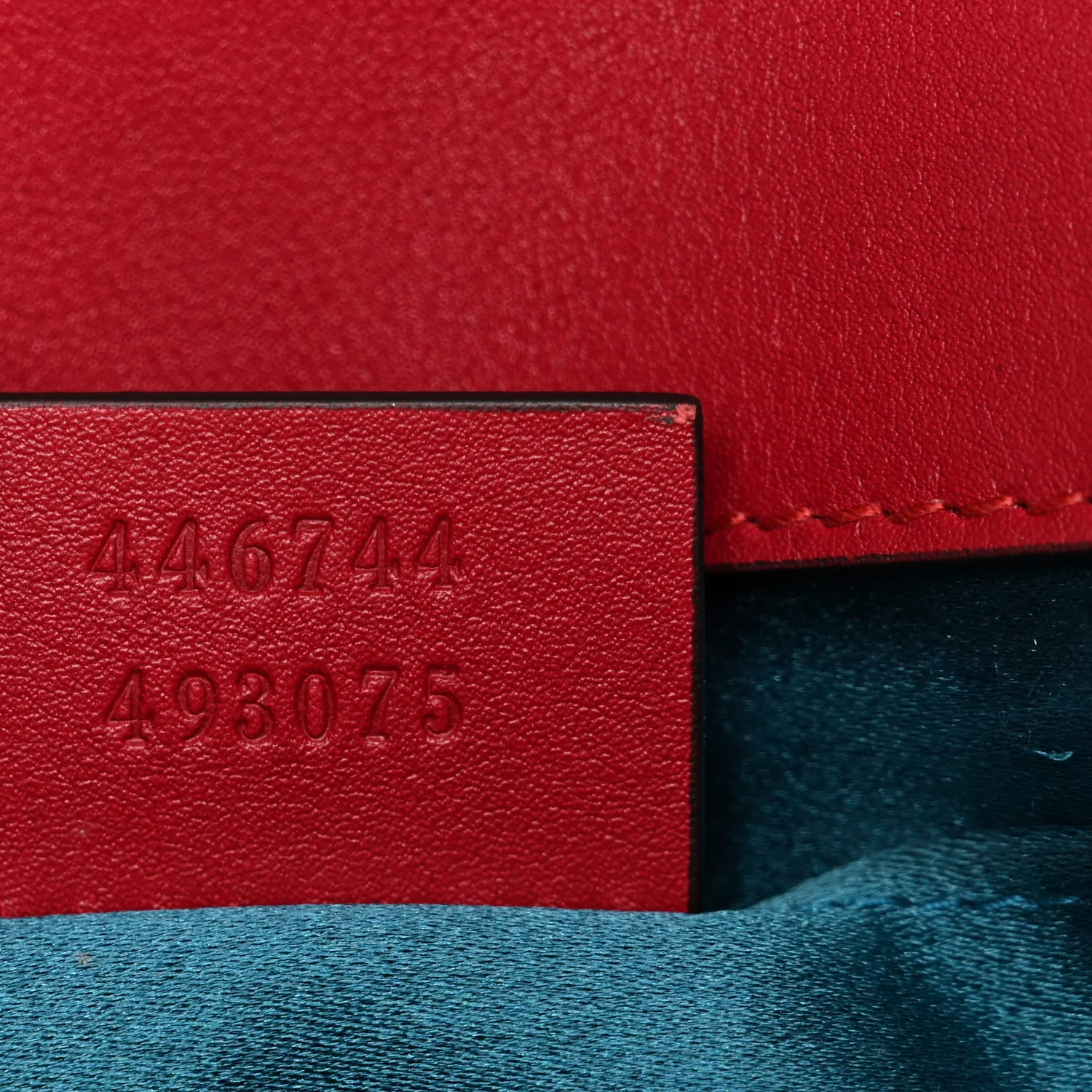 Velvet Matelasse Mini GG Marmont Shoulder Bag Hibiscus Red