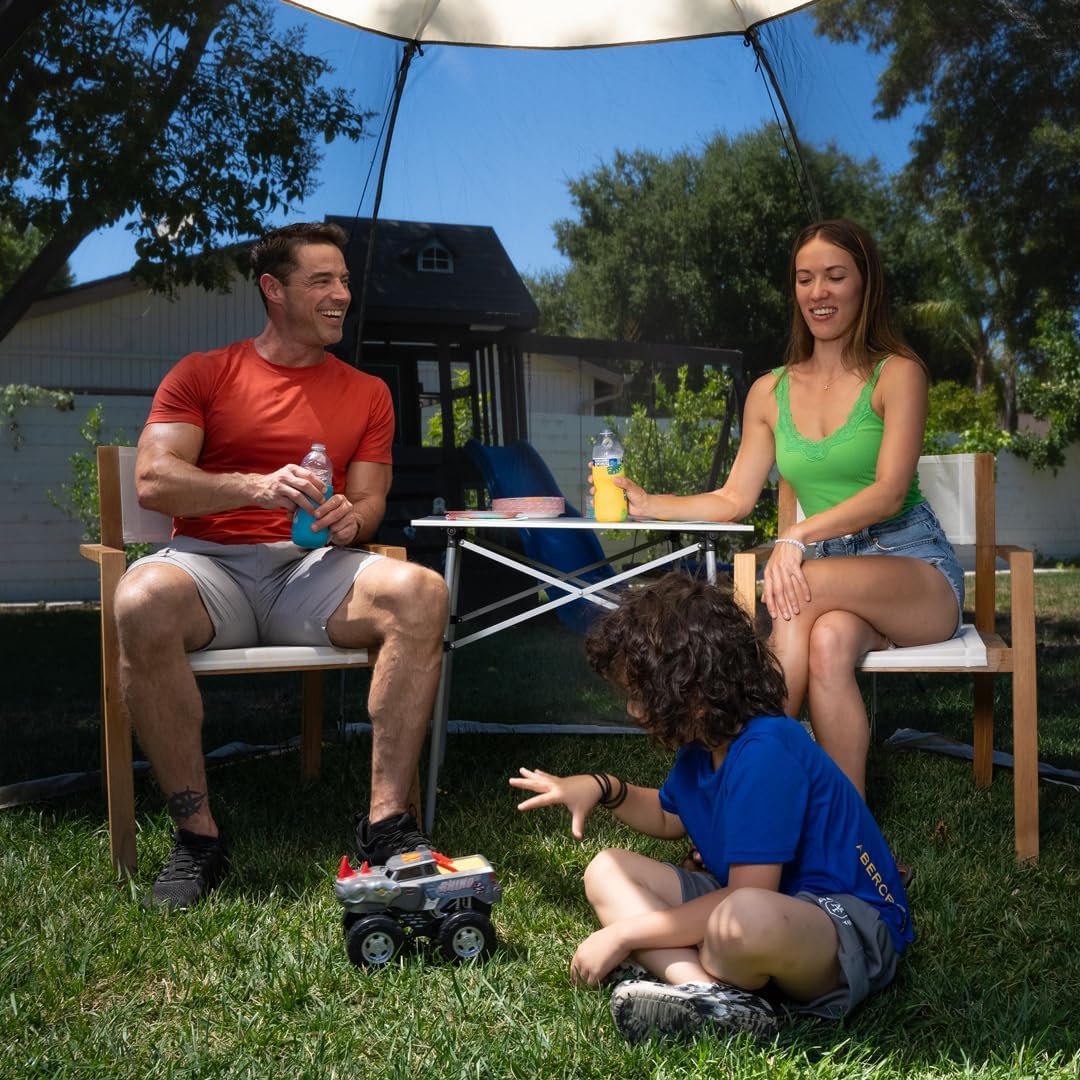 Gazebo moustiquaire pouvant accueillir 6, 10 ou 15 personnes. Tente de style igloo avec moustiquaire latérale. Idéal