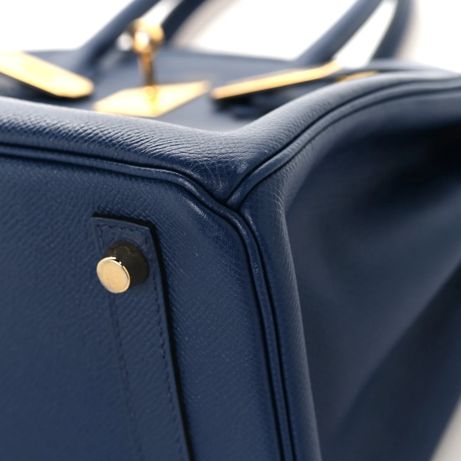 Epsom Birkin 30 Bleu Saphir