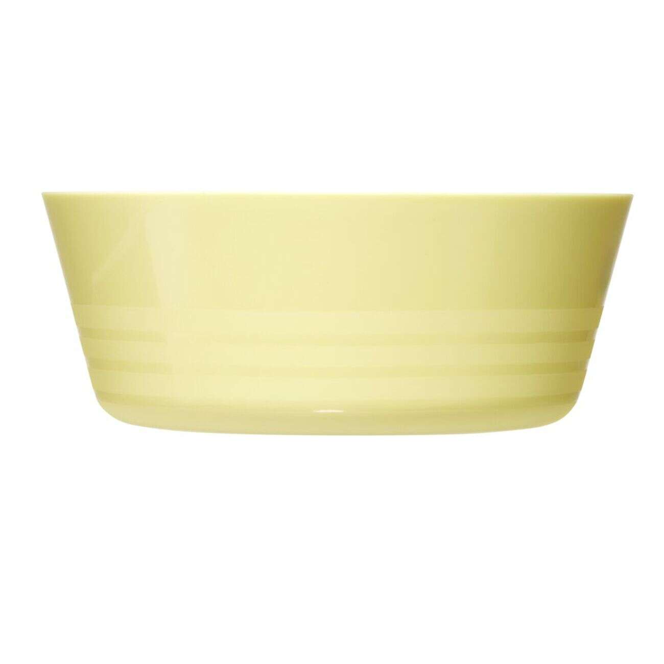 Bol à pique-nique plastique réutilisable Ø11,5xH5cm (5 pièces)