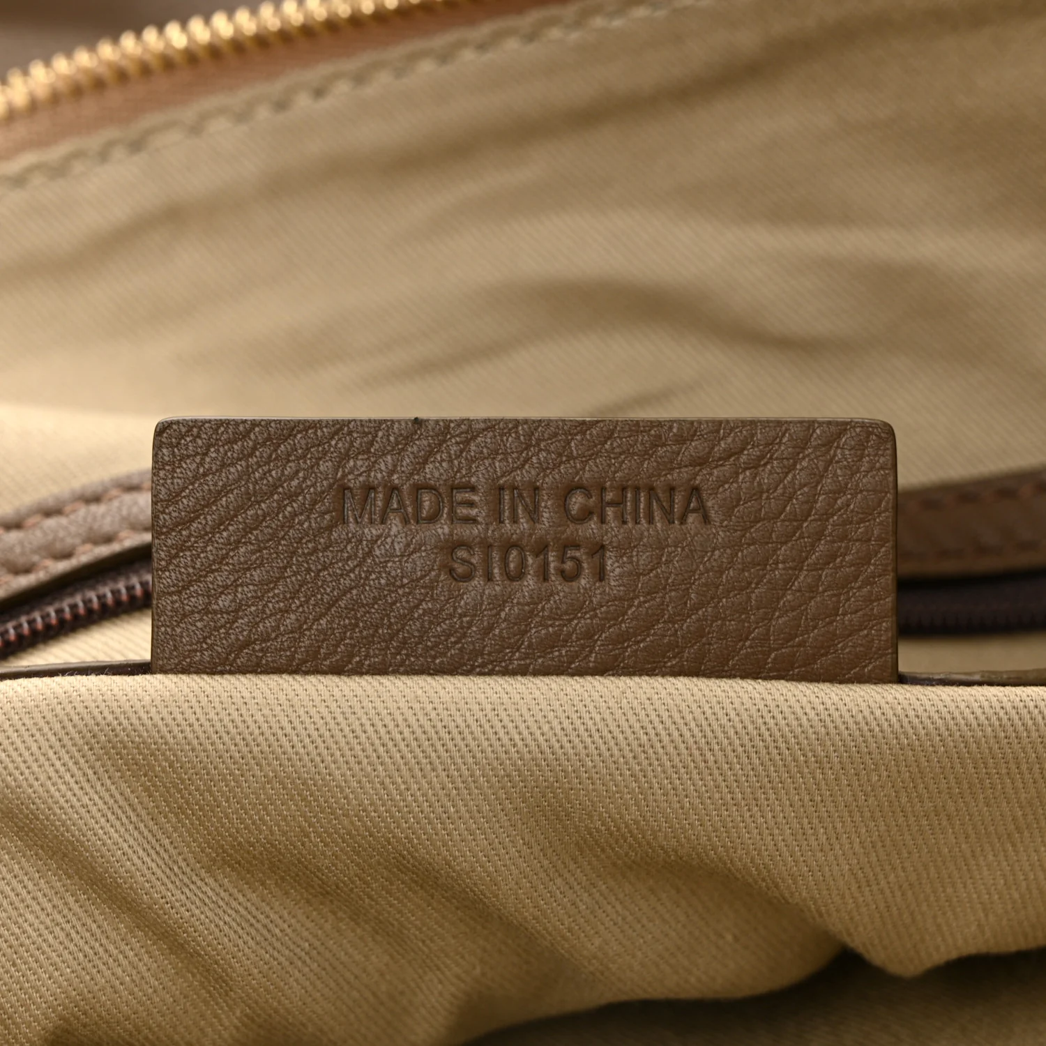 Calfskin Double Handles Hobo Brown