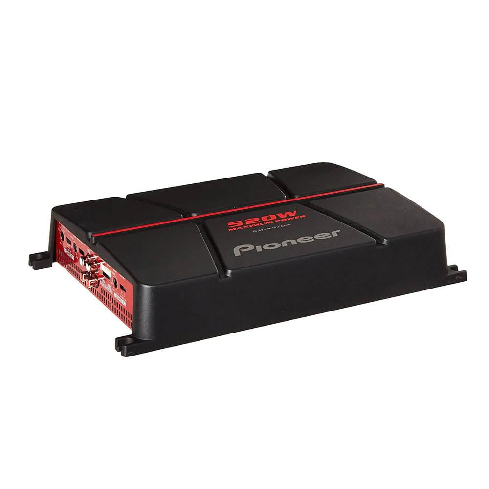 Pioneer GM-A4704 Class AB 4 Channel Car Audio Bridgeable Amplifier 520W Max - Image 2