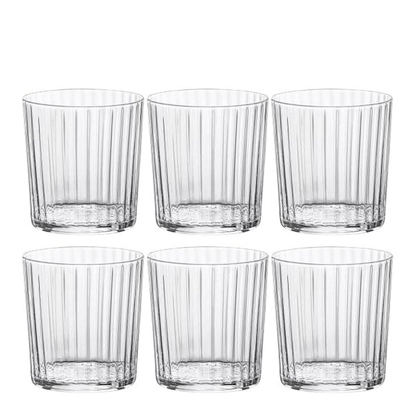 Aqua vannglass 35 cl 6 stk klar
