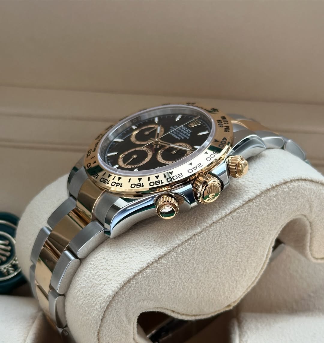 [Super Clone]Rolex Daytona 40mm 126503 Tw0-Tone Black Dial  m126503-0003