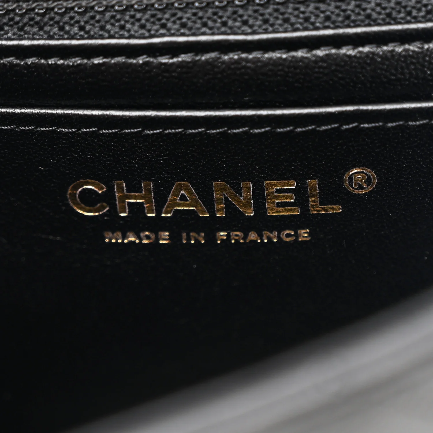 Lambskin Quilted Mini Rectangular Flap Black