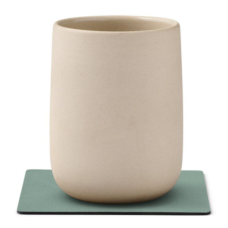 Square Nupo glassbrikke 10x10 cm pastell grønn