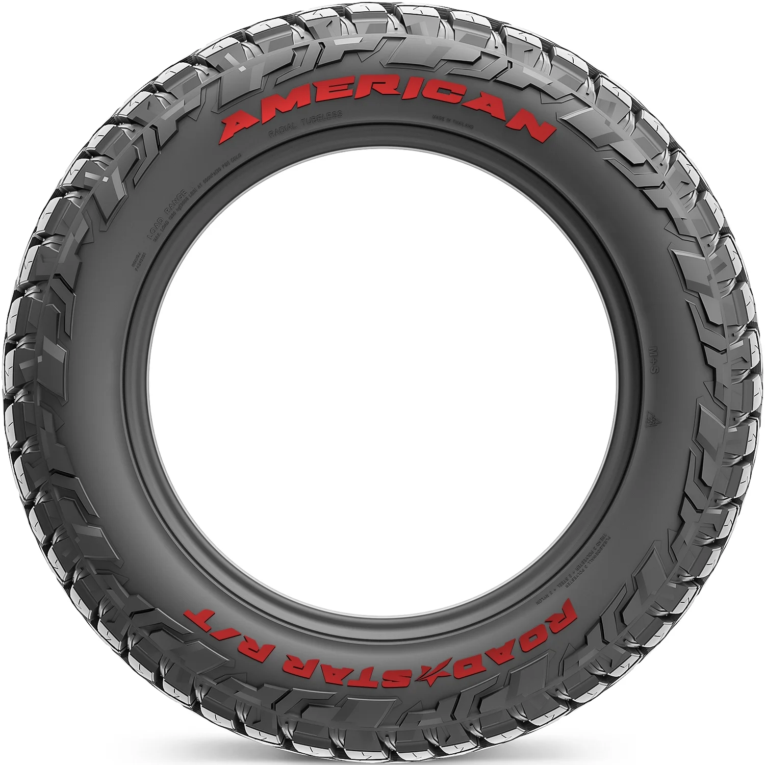 American Roadstar R/T 285/70R17 126/123Q E 10 Ply Rugged Terrain Light Truck Tire